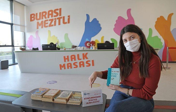 Mezitli’de ücretsiz kitap alışverişi G1