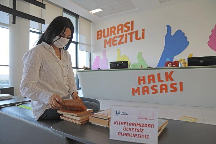 Mezitli’de ücretsiz kitap alışverişi G3