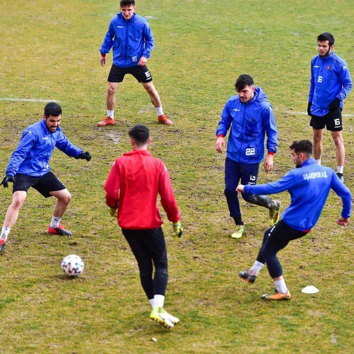 Uşakspor, Hacettepe maçı hazırlıklarını sürdürdü G2