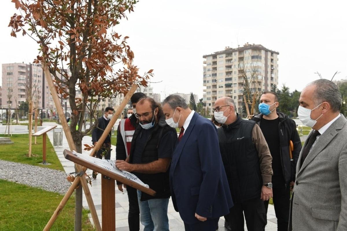 Vali Su, Millet Bah&ccedil;esindeki &ccedil;alışmaları inceledi