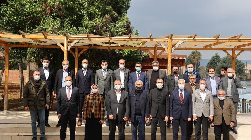 Başkanlar Sanayiciler ile bir araya geldi