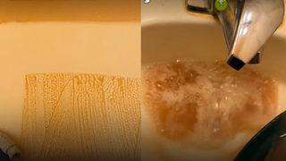 21 yıl boyunca sigaraya maruz kalan evin temizlenme görüntüleri viral oldu