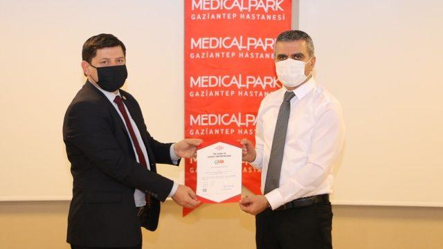 Medical Park Gaziantep ’TSE Covid-19 güvenli üretim’ belgesinin sahibi oldu
