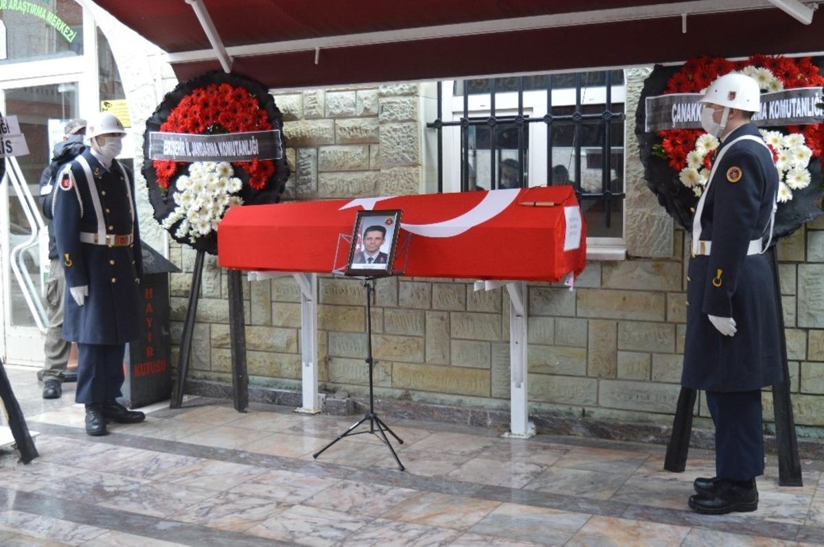 Jandarma Astsubay Kıdemli Baş&ccedil;avuş Fatih Toykuyu&rsquo;ya acı veda