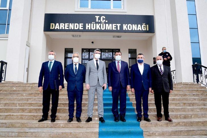 Gürkan Darende belediyesi ve kaymakamlığını ziyaret etti G2
