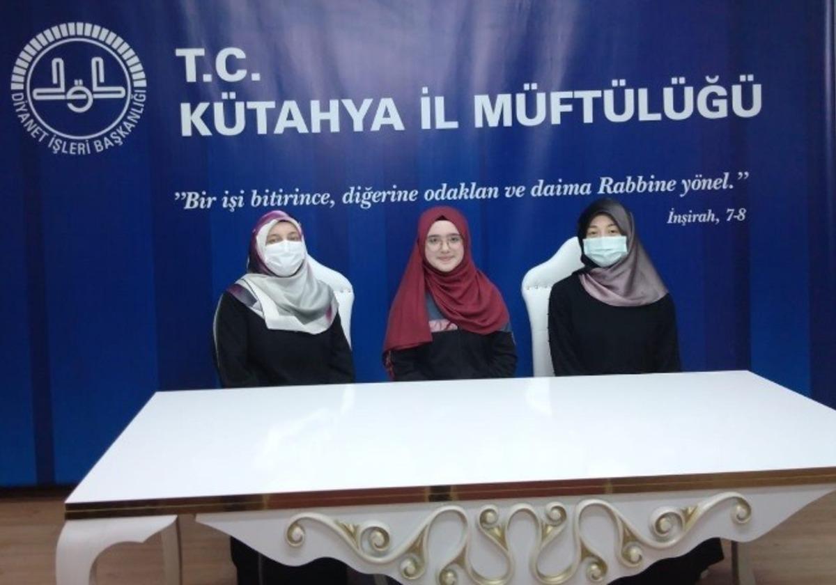 Kur&rsquo;an-ı Kerim&rsquo;i Okuma B&ouml;lge Birincisi Tavşanlı&rsquo;dan