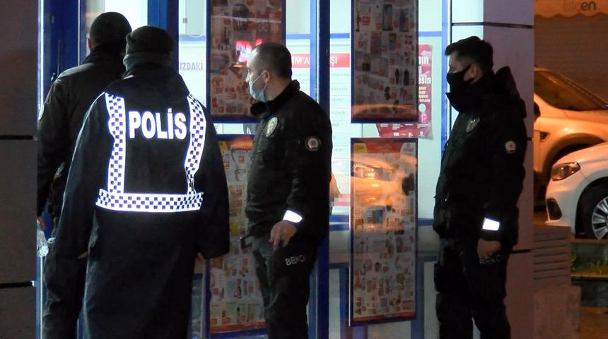 Bakırköy'deki bir süpermarkette silahlı soygun
