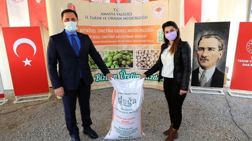 Amasya Valisi Masatlı: ‘Her karış toprağı üretime dahil etmek için projelerimiz devam edecek”