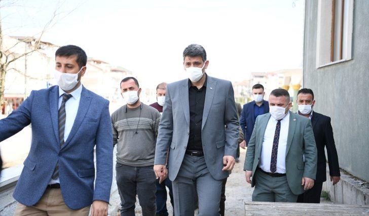 Kocaman, Akşemseddin Cami çalışmalarını inceledi G2