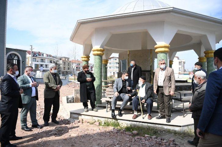 Kocaman, Akşemseddin Cami çalışmalarını inceledi G3