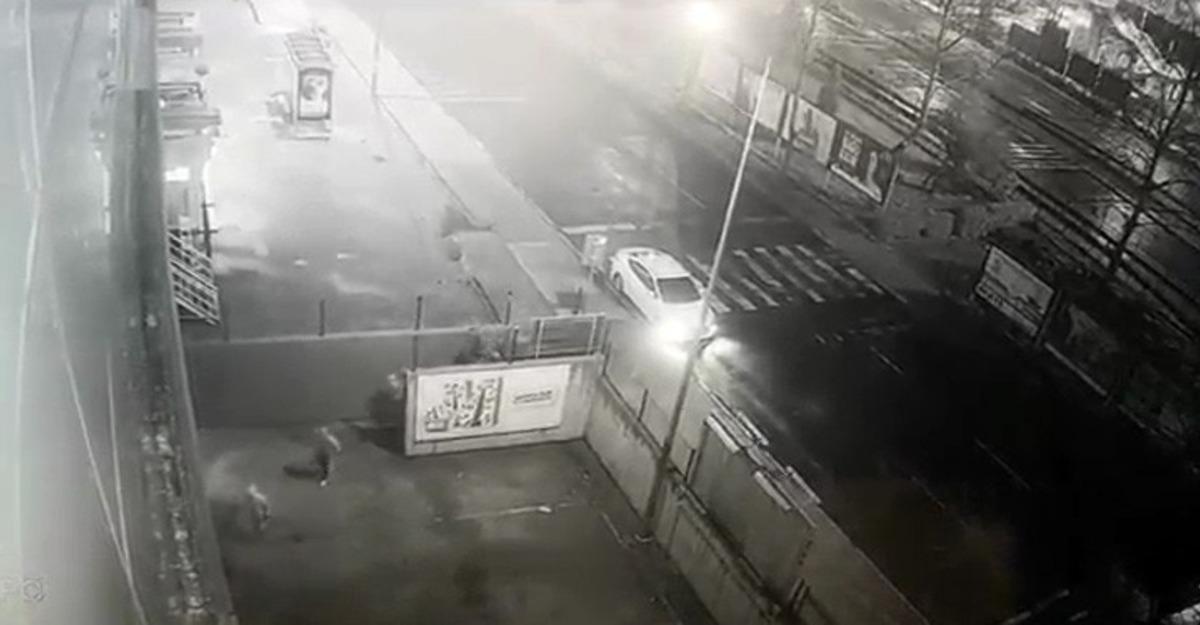Gece Kartallarının hırsızları kovaladığı anlar kamerada