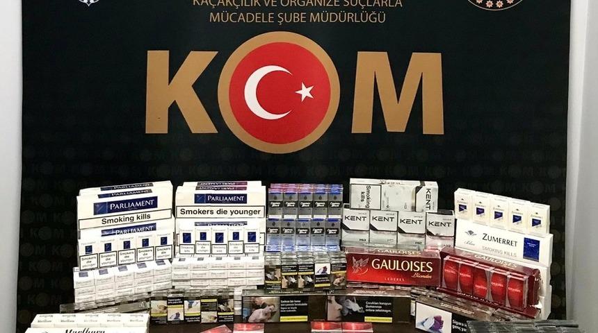 Bitlis&rsquo;te 800 paket ka&ccedil;ak sigara ele ge&ccedil;irildi