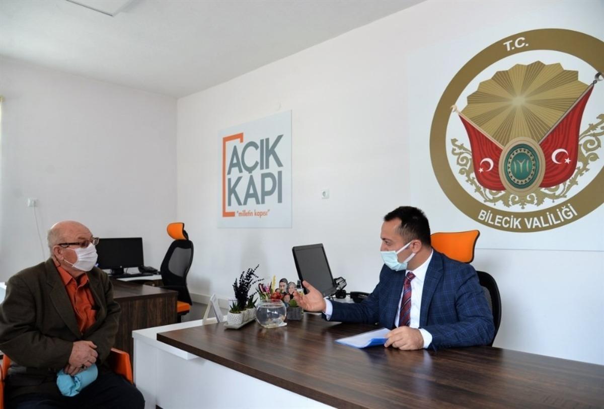A&ccedil;ık Kapı Şube M&uuml;d&uuml;rl&uuml;ğ&uuml;nde vatandaşların sorunlarını dinledi