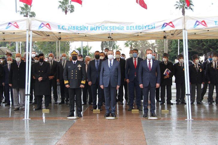 Atatürk’ün Mersin’e gelişinin 98’inci yıl dönümü törenle kutlandı G3