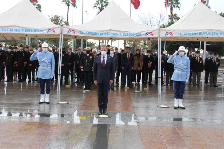 Atatürk’ün Mersin’e gelişinin 98’inci yıl dönümü törenle kutlandı G5