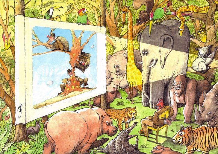 Karikatür yarışmasında 48 ülkeden 372 sanatçı 829 eserle yarıştı G2