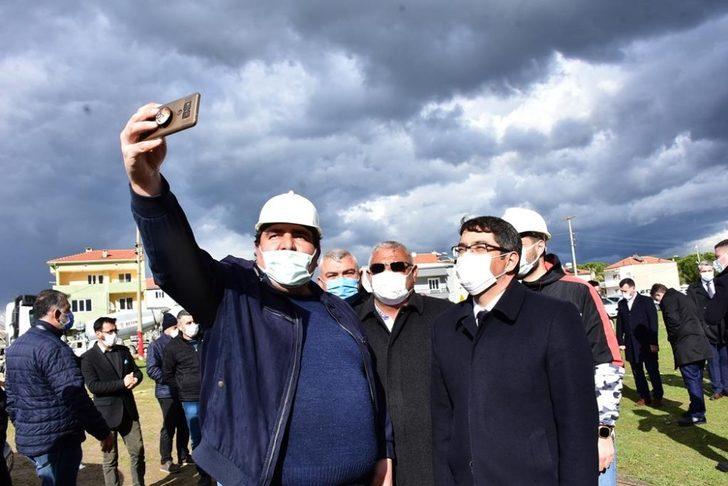 Selimşahlar Spor Tesisi ve Açık Düğün Salonu’nun temeli atıldı G5