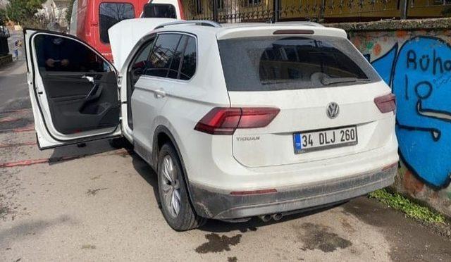 Bafra’da lüks otomobili çalan şahıs yakalanarak tutuklandı