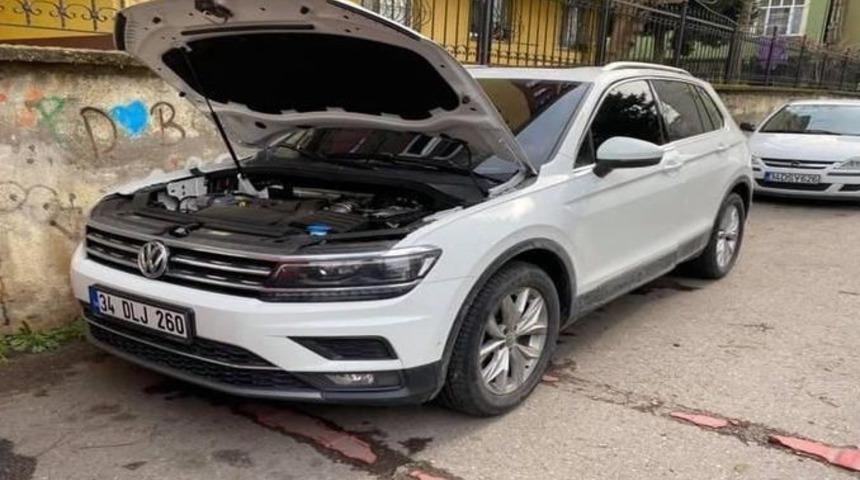 Bafra&rsquo;da l&uuml;ks otomobili &ccedil;alan şahıs yakalanarak tutuklandı