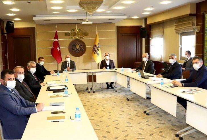 Başkan Altay, merkez ilçe belediye başkanlarıyla 2021 yatırımlarını görüştü G3