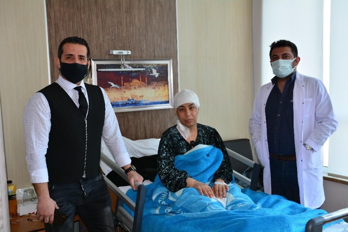 BA&Uuml;N Hastanesi&rsquo;nde riskli beyin ameliyatı başarıyla yapıldı