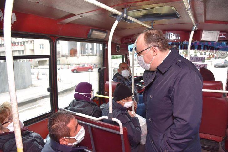 Vali Tutulmaz koronavirüs denetimine katıldı G2