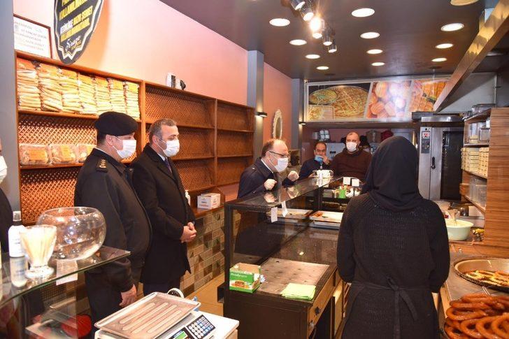 Vali Tutulmaz koronavirüs denetimine katıldı G4