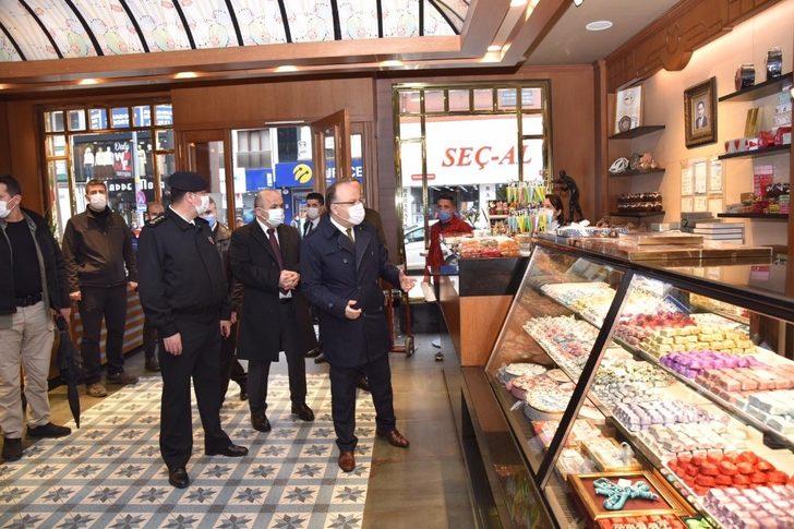 Vali Tutulmaz koronavirüs denetimine katıldı G5