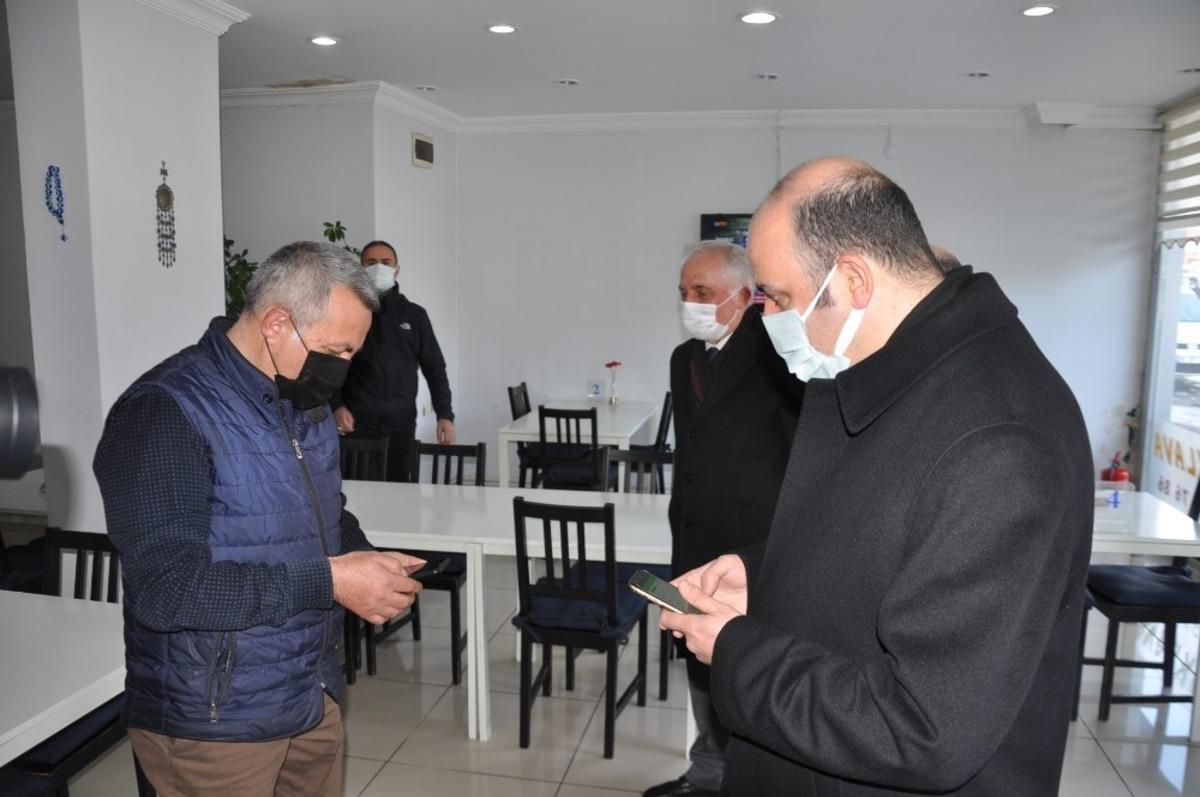Kars&rsquo;ta Covid-19 denetimleri s&uuml;r&uuml;yor