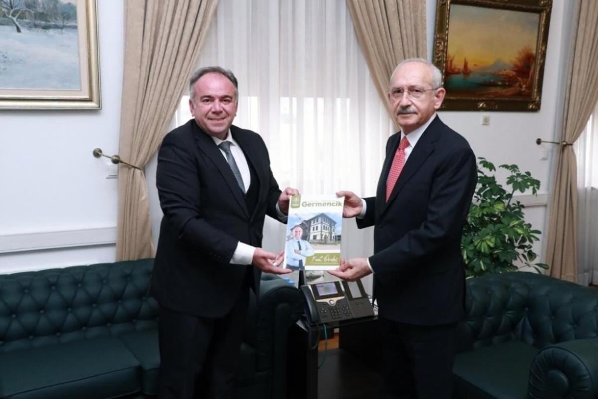 Başkan &Ouml;ndeş, Kılı&ccedil;daroğlu ile g&ouml;r&uuml;şt&uuml;