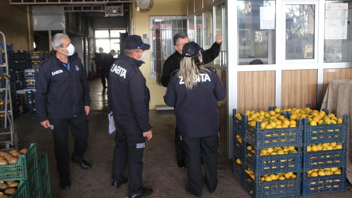 Kahramanmaraş zabıtasından pandemi denetimleri