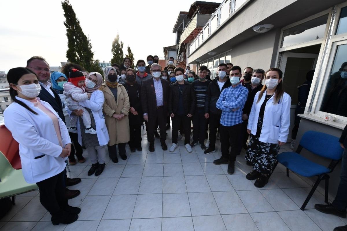 Vali Karaloğlu Akademi Lise &ouml;ğrencileriyle bir araya geldi