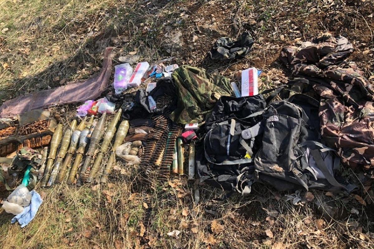Pen&ccedil;e-Kaplan operasyonunda &ccedil;ok sayıda yeni silah ve m&uuml;himmat ele ge&ccedil;irildi