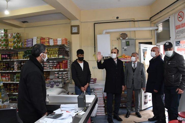 Başkan Altay ve Hasan Angı ilçelerde ziyaretlerde bulundu G1