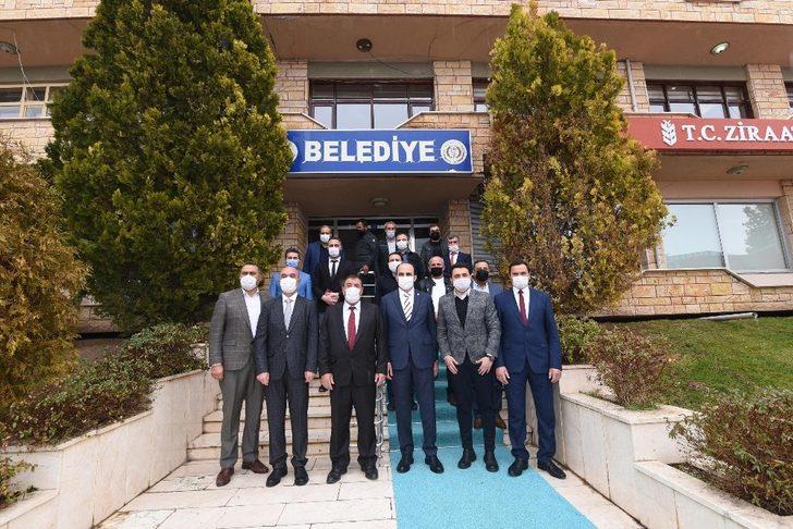 Başkan Altay ve Hasan Angı ilçelerde ziyaretlerde bulundu G2