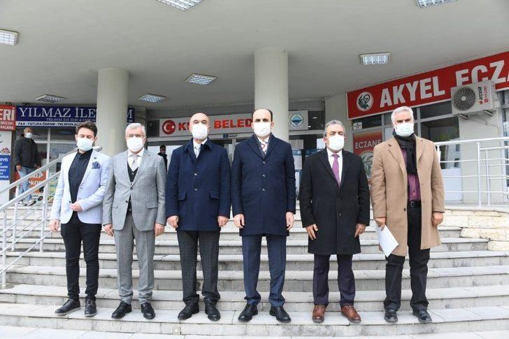 Başkan Altay ve Hasan Angı ilçelerde ziyaretlerde bulundu G3