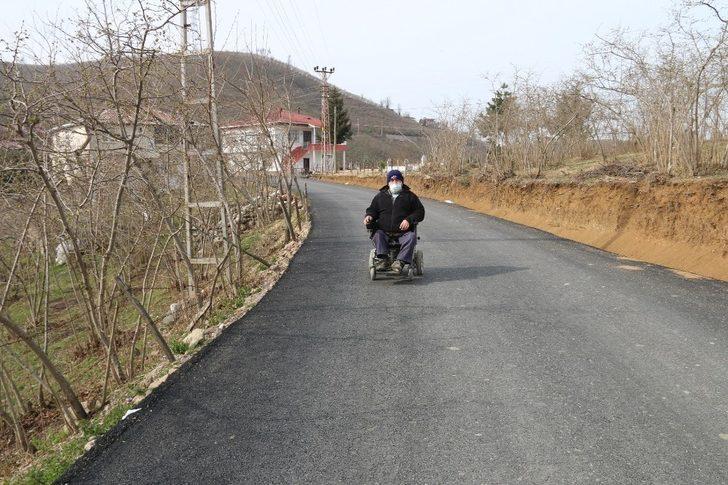 Engelli vatandaşın yol sevinci G2