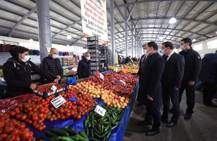 Vali Masatlı, semt pazarına HES koduyla girdi G2