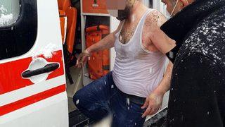 Ailesiyle tartışan kepçe operatörü kendini yaktı