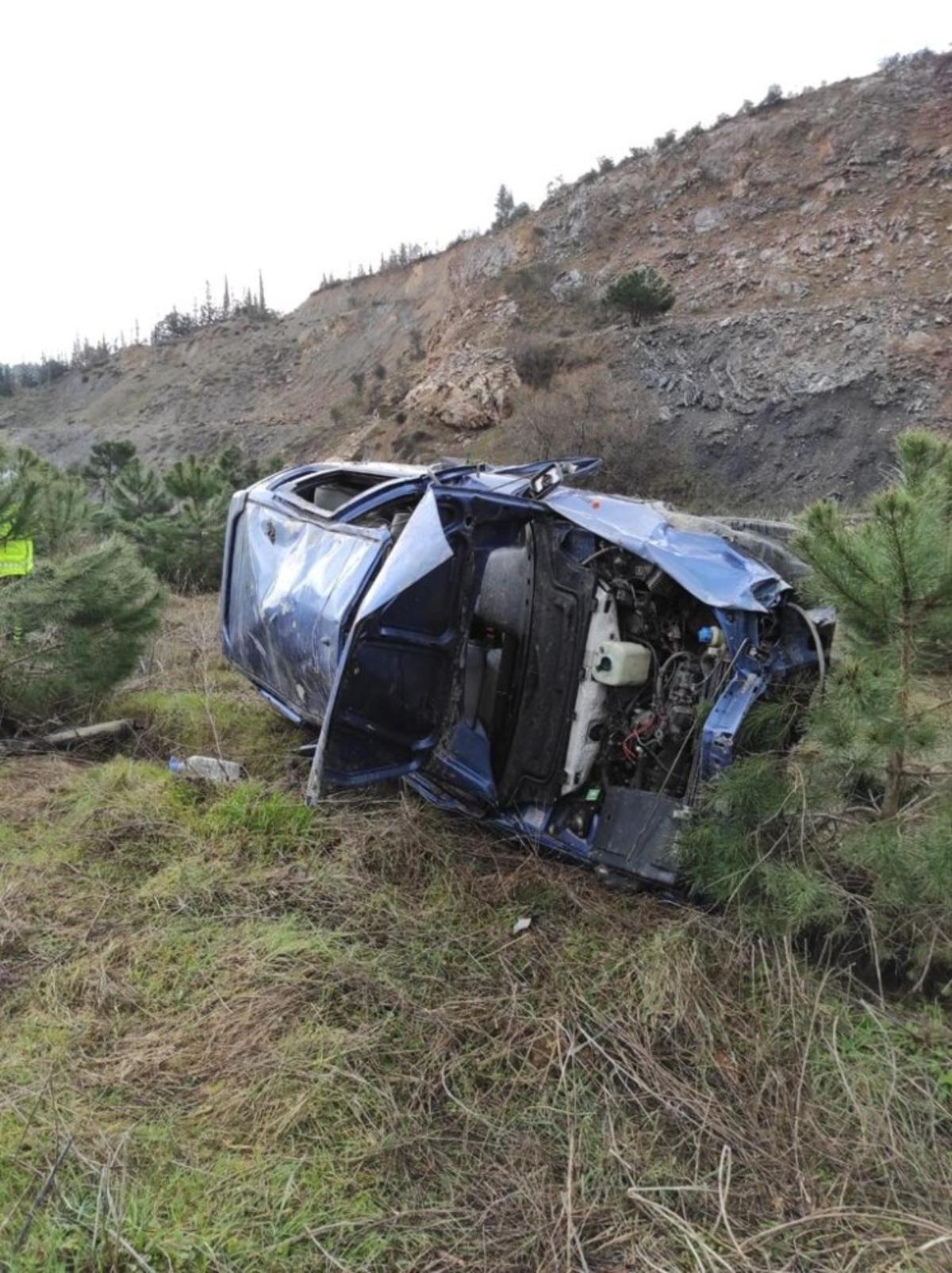 Susurluk&rsquo;ta trafik kazası: 1 kişi hayatını kaybetti