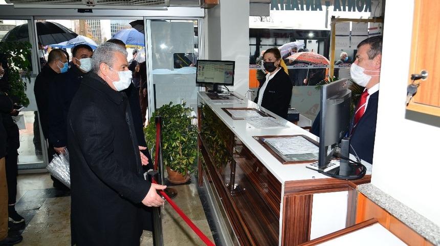 Korona virüs salgınında Kırşehir Valiliğinin denetimleri devam ediyor