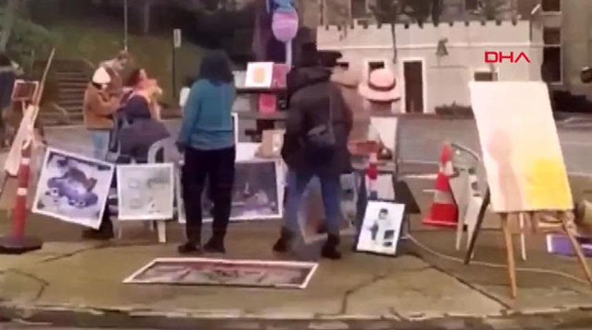 Kabe fotoğrafının yere serilmesi davası başladı: 7 öğrencinin 3'er yıla kadar hapsi isteniyor