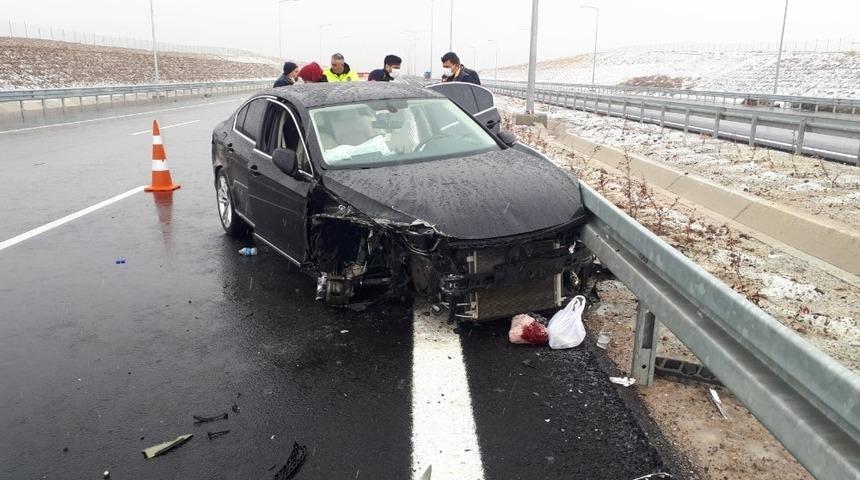 Eski Tarsus Belediye Başkanı Can kaza yaptı