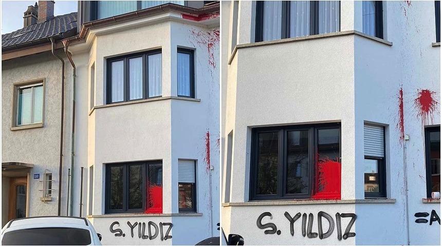 PKK yandaşları, İsviçre Türk Toplumu Başkanı Şeref Yıldız'ın evine 5'inci kez saldırdı