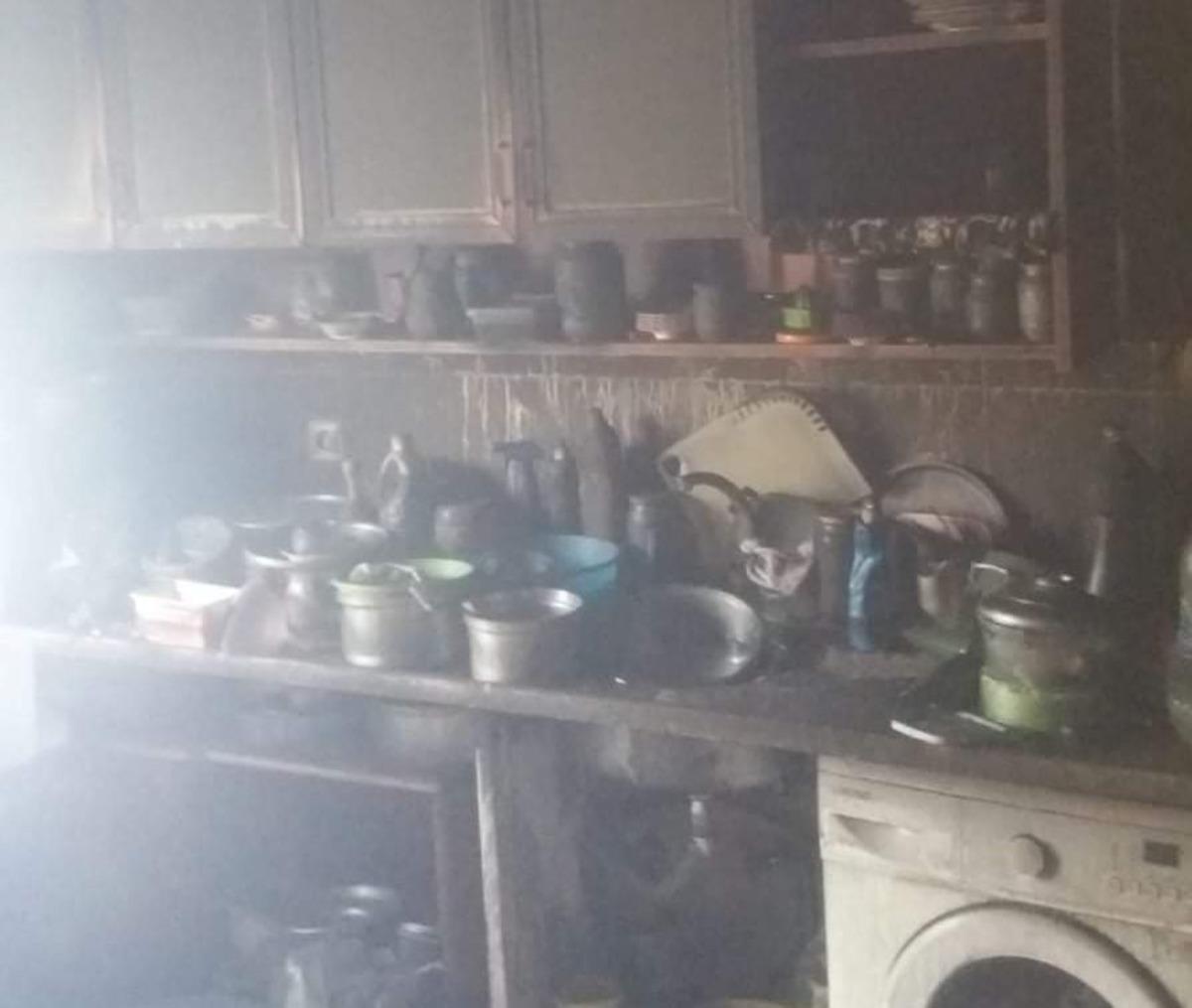 Emet&rsquo;te korkutan yangın