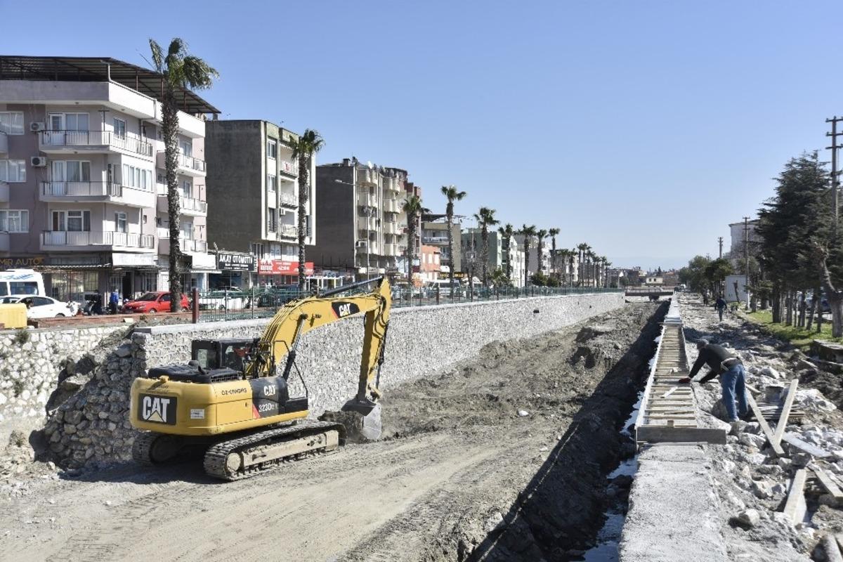 S&ouml;ke &ccedil;ayı ıslah &ccedil;alışmaları devam ediyor