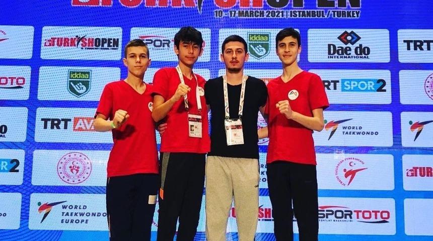 Mersin Büyükşehir GSK sporcularından büyük başarı