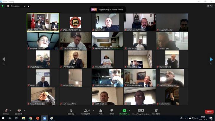 GSO Mart ayı meclis toplantısı yapıldı G5