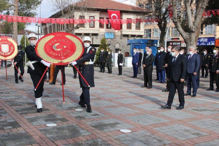 Karaman’da Şehitleri Anma Günü ve Çanakkale Zaferi’nin 106. yıldönümü etkinlikleri G3