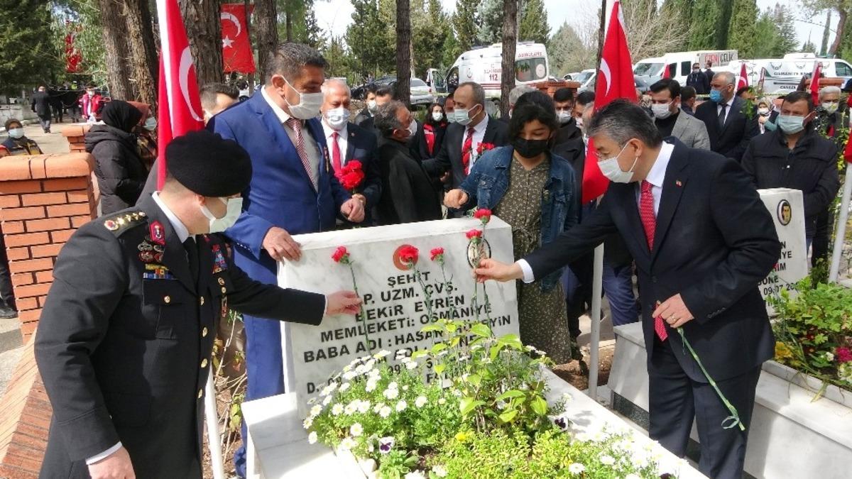 &Ccedil;anakkale şehitleri Osmaniye&rsquo;de dualarla anıldı